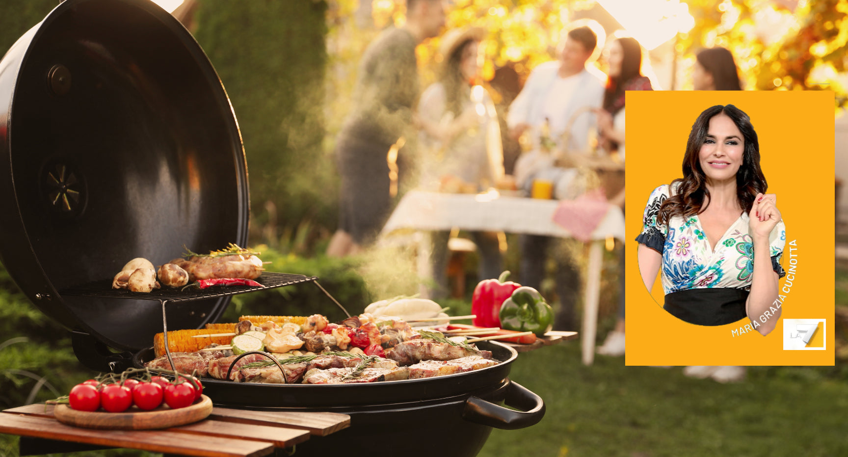 Cucinare con il barbecue - rubrica della trasmissione  