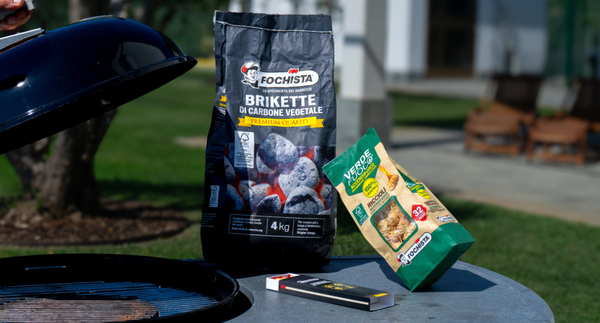 Riccioli accendifuoco, perfetti per il barbecue