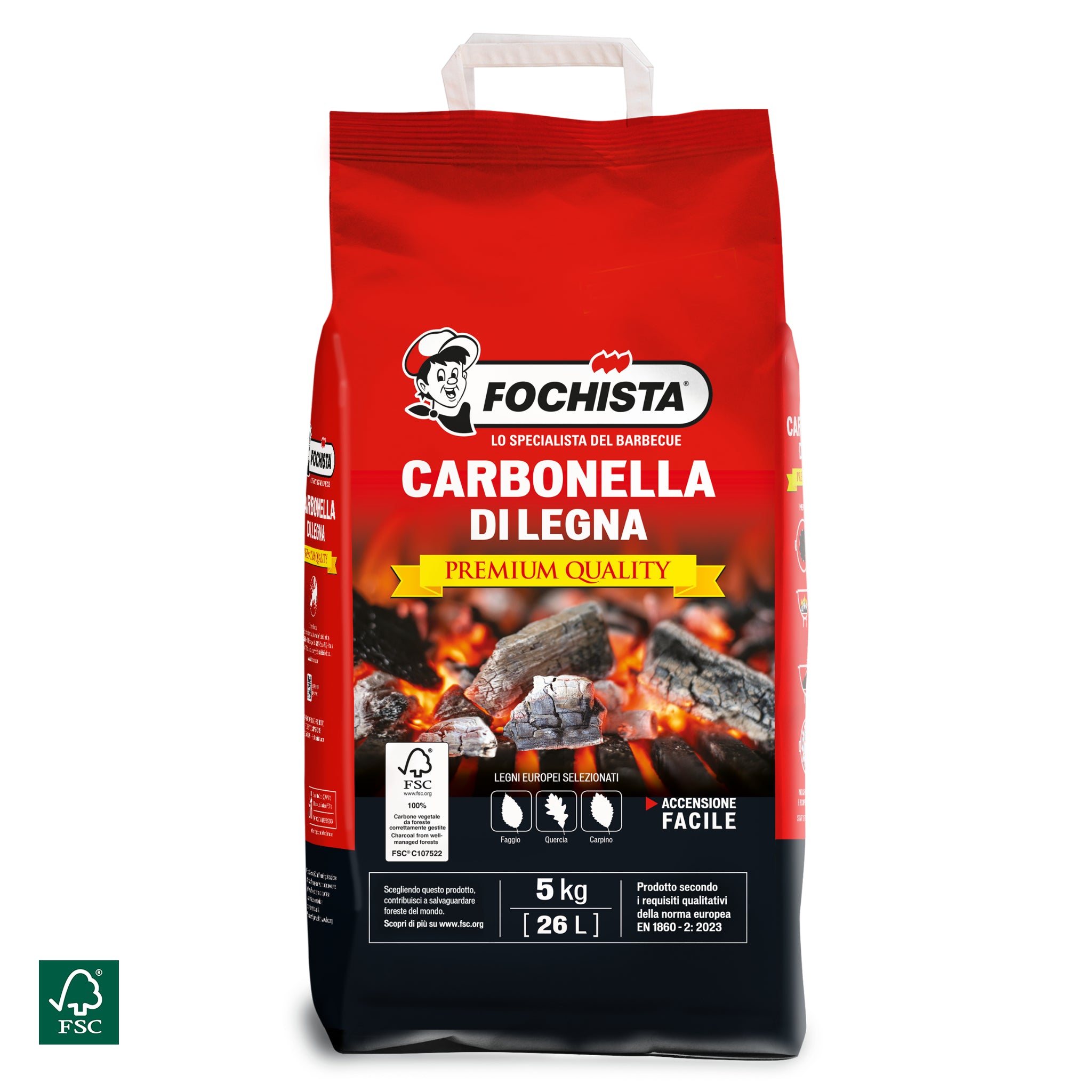 Carbonella di Legna Premium Quality