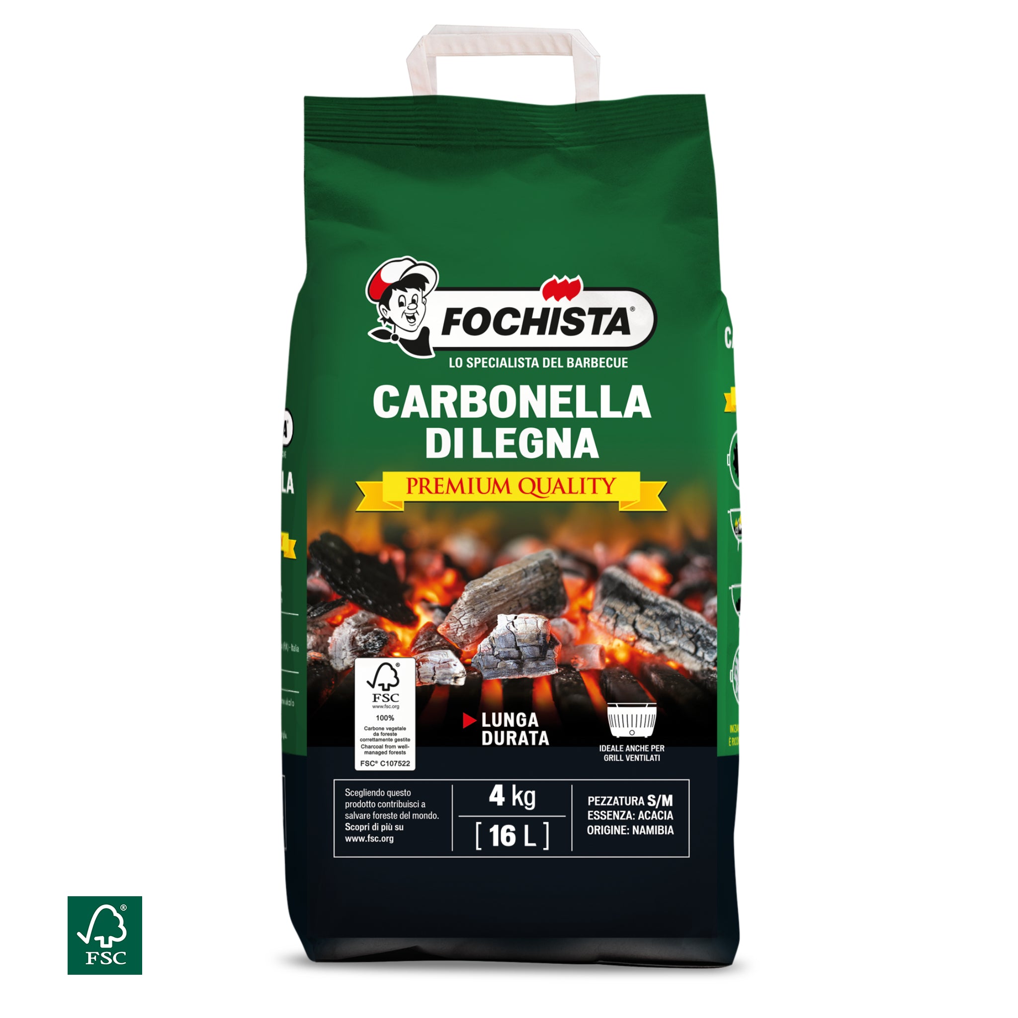 Carbonella di Legna Premium Quality
