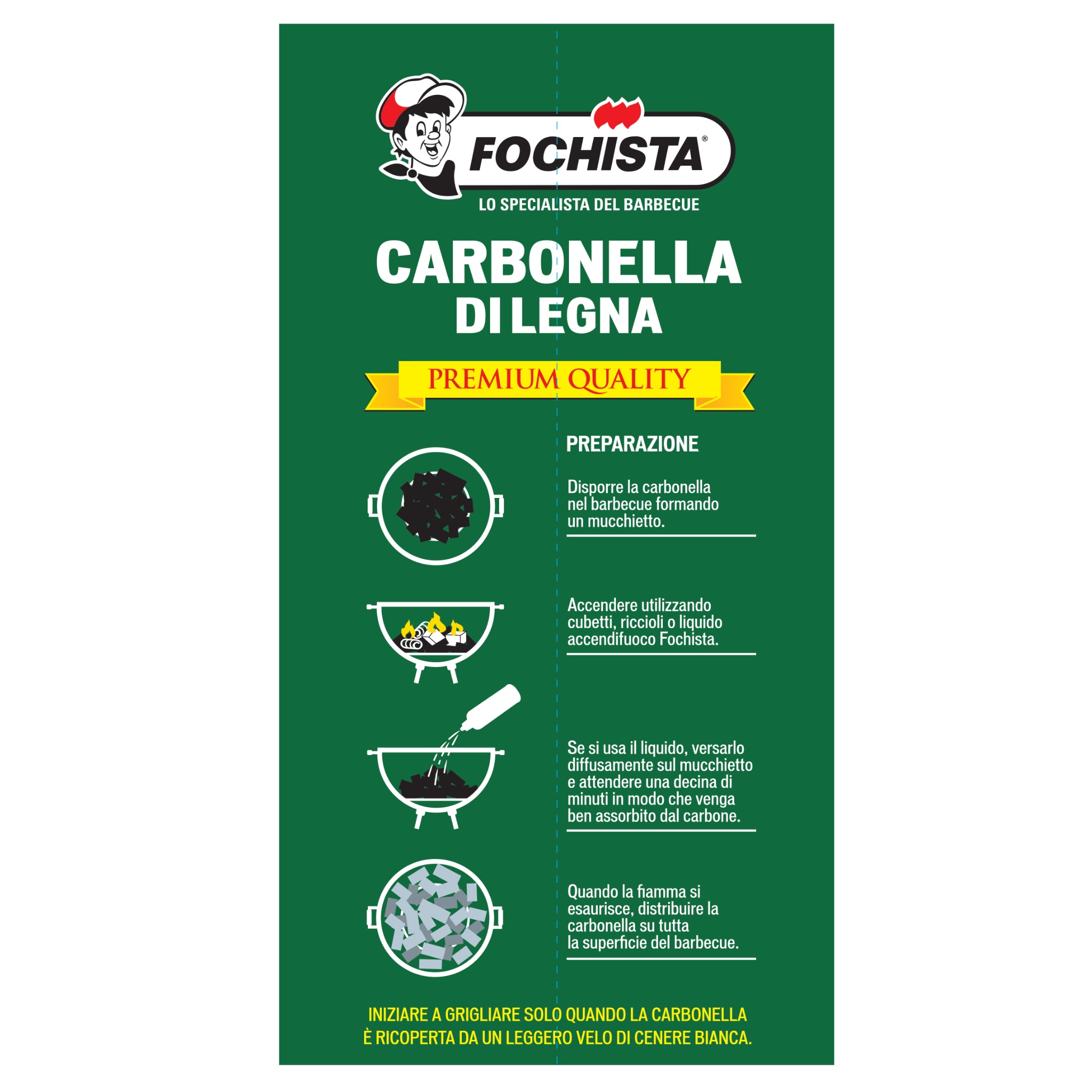Carbonella di Legna Premium Quality