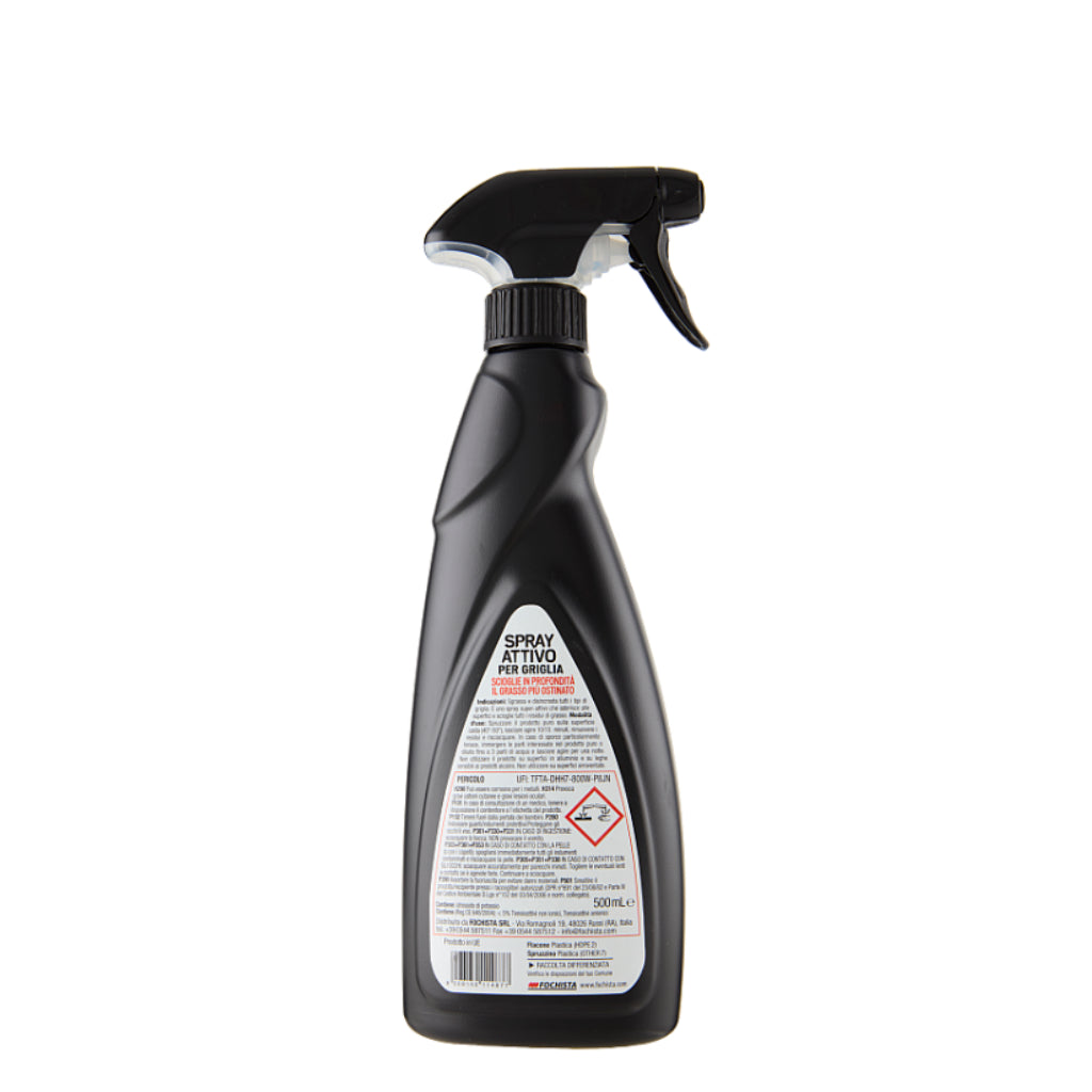 Spray pulitore griglie barbecue 500 ml