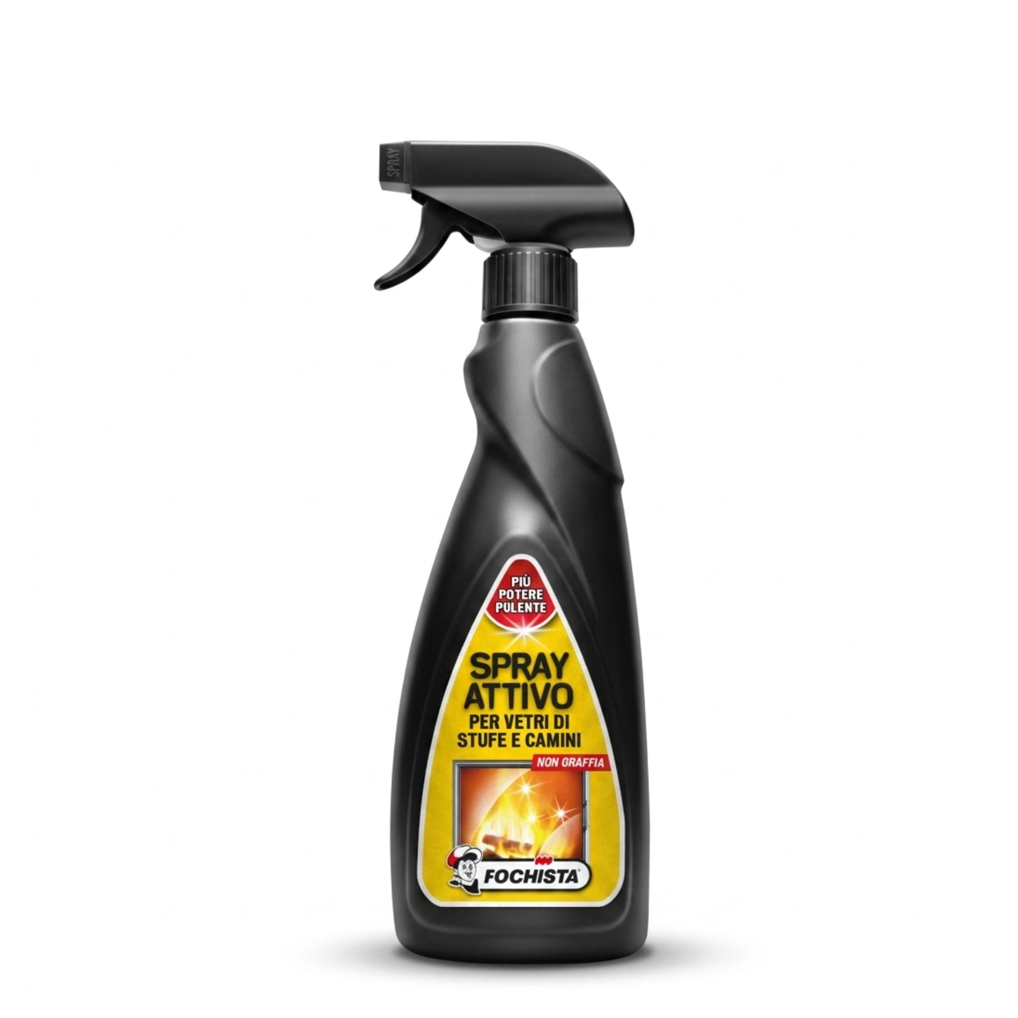 Spray vetri stufe e camini 500 ml