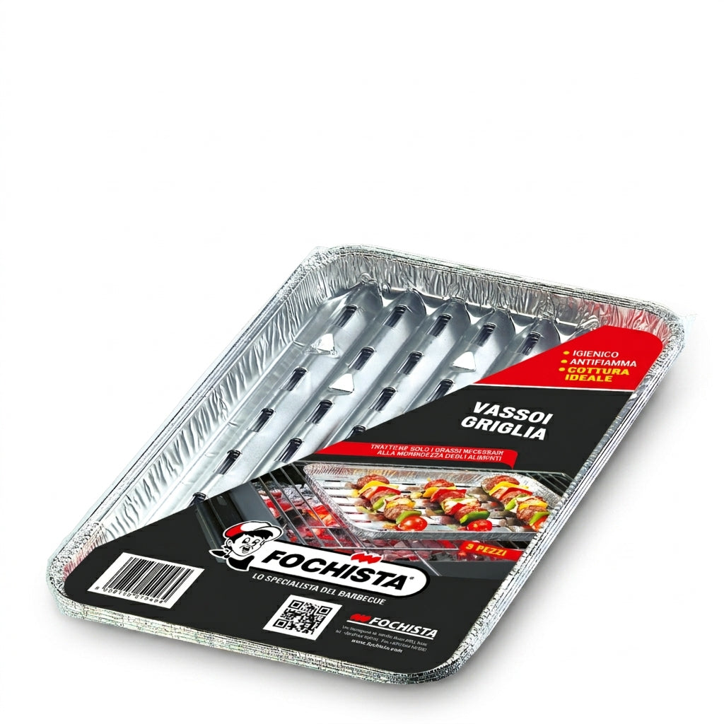 Vassoi per barbecue antifiamma